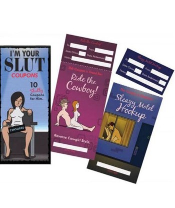 KHEPER GAMES - IM YOUR SLUT COUPONS - EN
