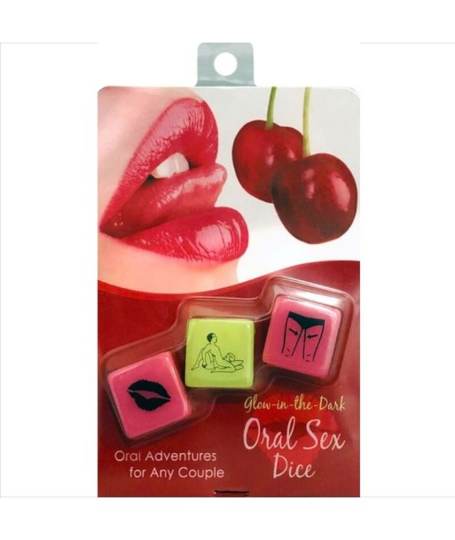 KHEPER GAMES - JUEGO DADOS SEXUALES ORAL CON BRILLO EN LA OCURIDAD