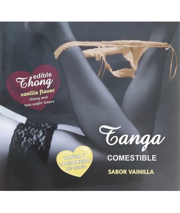 HOTFLOWERS - TANGA WAFER Y 2 PEZONES NIÑA SABOR VAINILLA -es-pt-es-fr-it-