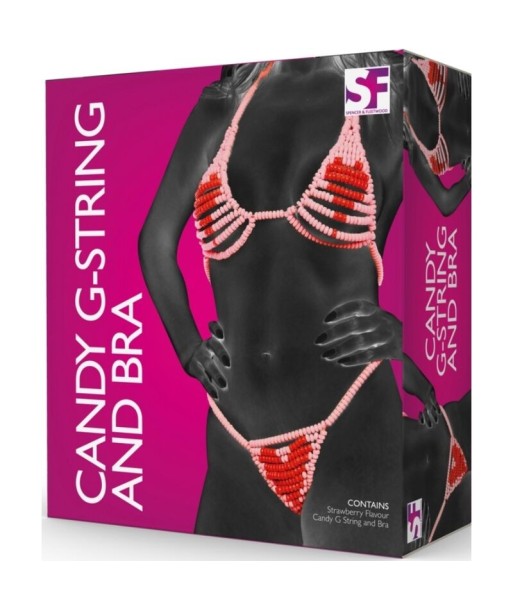 SPENCER and FLEETWOOD - SUJETADOR Y TANGA CARAMELOS LOVERS