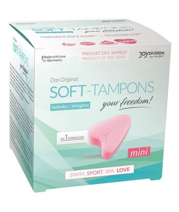 JOYDIVISION SOFT-TAMPONS - TAMPONES ORIGINALES MINI LOVE - 3UDS