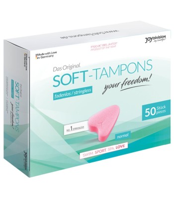 JOYDIVISION SOFT-TAMPONS - TAMPONES ORIGINALES LOVE - 50UDS