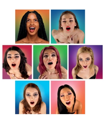 SPENCER and FLEETWOOD - WANKY HANKIES 7 PAÑUELOS EXTRA GRANDES MUJERES