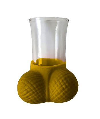 DIABLO PICANTE - VASO DE CHUPITOS DORADO