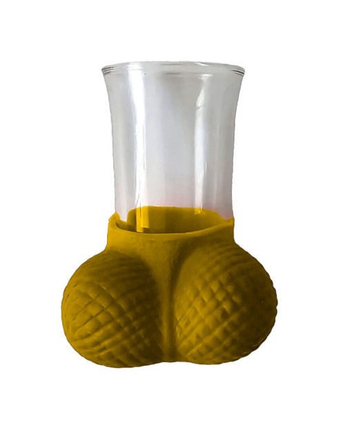 DIABLO PICANTE - VASO DE CHUPITOS DORADO DIABLO PICANTE - VASO DE CHUPITOS DORADO