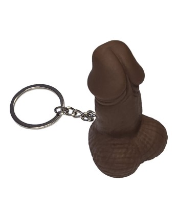DIABLO PICANTE - SILBATO LLAVERO CON FORMA DE PENE MULATO