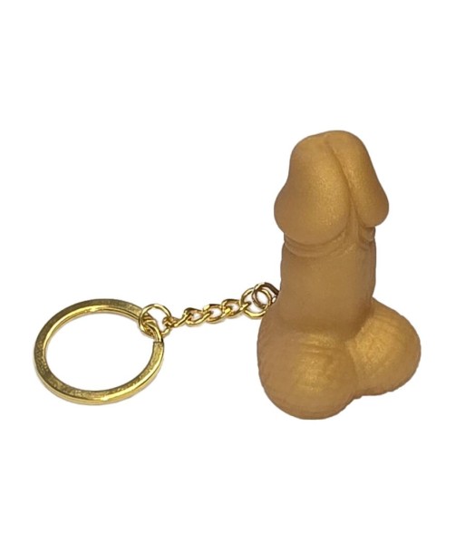 DIABLO PICANTE - SILBATO LLAVERO CON FORMA DE PENE DORADO DIABLO PICANTE - SILBATO LLAVERO CON FORMA DE PENE DORADO