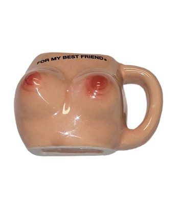 DIABLO PICANTE - IMÁN DE PECHOS EN TAZA CERÁMICA “FOR MY BEST FRIEND”