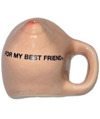 DIABLO PICANTE – IMÁN DE 1 PECHO EN TAZA CERÁMICA “FOR MY BEST FRIEND”