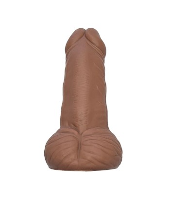DIABLO PICANTE - JUGUETE ANTIESTRÉS CON FORMA DE PENE COLOR MULATO