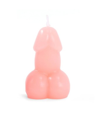 DIABLO PICANTE - VELA CON FORMA DE PENE COLOR ROSA