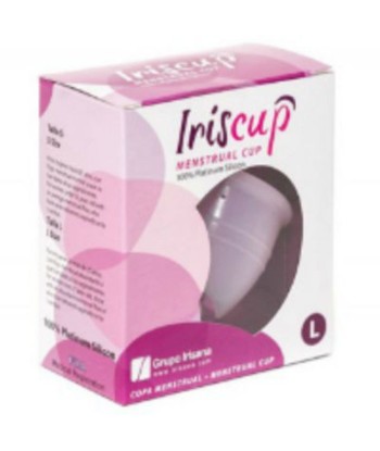 IRISCUP - COPA MESTRUAL ROSA GRANDE BOLSA ESTERILIZADORA GRATIS