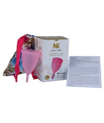 NINA KIKÍ - COPA MENSTRUAL ROSA - TALLA L