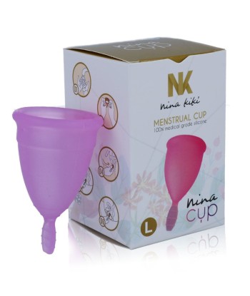 NINA KIKÍ - COPA MENSTRUAL LILA - TALLA L