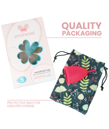 INTIMICHIC - COPA MENSTRUAL SILICONA MEDICA - TALLA S