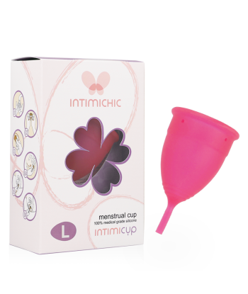 INTIMICHIC - COPA MENSTRUAL SILICONA MEDICA - TALLA L