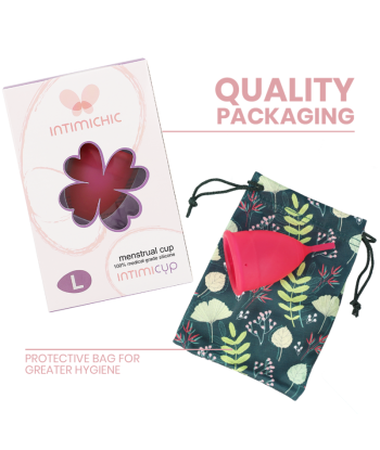 INTIMICHIC - COPA MENSTRUAL SILICONA MEDICA - TALLA L