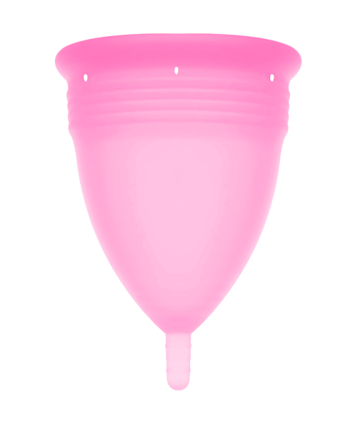 STERCUP - COPA MENSTRUAL FDA SILICONA ROSA - TALLA L