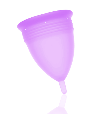 STERCUP - COPA MENSTRUAL FDA SILICONA LILA - TALLA S
