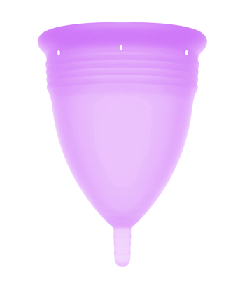 STERCUP - COPA MENSTRUAL FDA SILICONA LILA - TALLA S