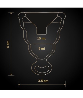 G-VIBE - GCUP COPA MENSTRUAL NEGRA