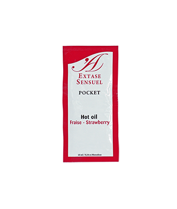 EXTASE SENSUAL - ACEITE ESTIMULANTE FRESA 10 ML