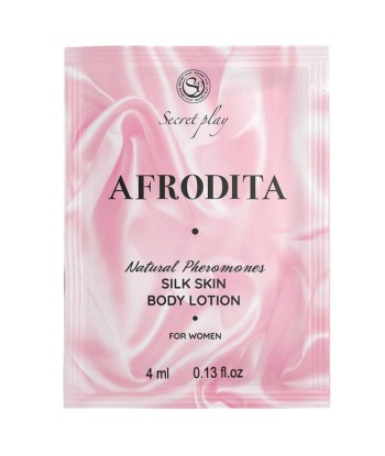 SECRETPLAY - MONODOSIS LOCION CORPORAL PIEL DE SEDA AFRODITA 4 ML
