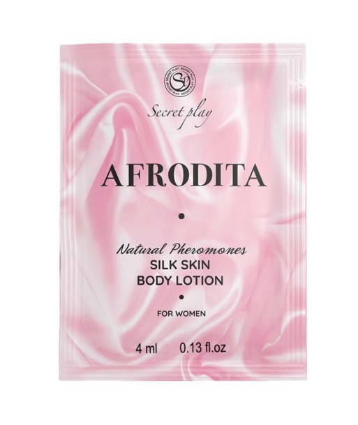 SECRETPLAY - MONODOSIS LOCION CORPORAL PIEL DE SEDA AFRODITA 4 ML SECRETPLAY - MONODOSIS LOCION CORPORAL PIEL DE SEDA AFRODITA 4 ML