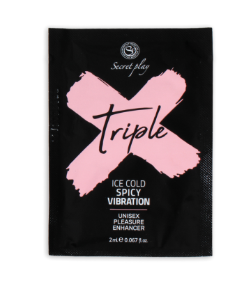 SECRETPLAY - MONODOSIS TRIPLE X INTENSIFICADOR PLACER