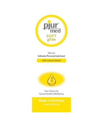 PJUR - MED SOFT GLIDE LUBRICANTE SILICONA 1.5 ML
