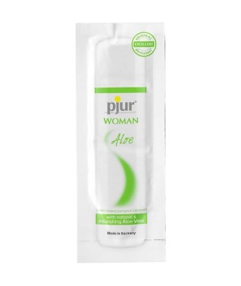 PJUR - WOMAN ALOE LUBRICANTE BASE AGUA 2 ML