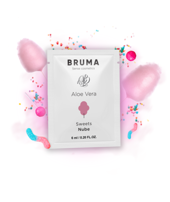 BRUMA - 6 ML GEL DESLIZANTE CON ALOE VERA SABOR A NUBE