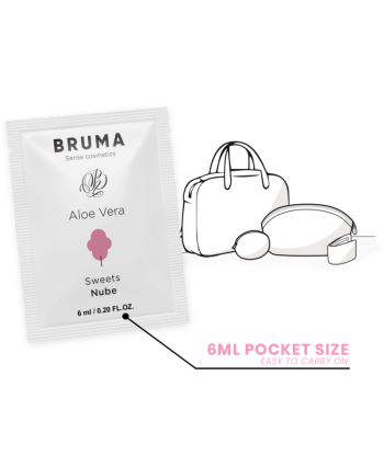 BRUMA - 6 ML GEL DESLIZANTE CON ALOE VERA SABOR A NUBE