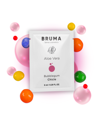 BRUMA - 6 ML GEL DESLIZANTE CON ALOE VERA SABOR A CHICLE