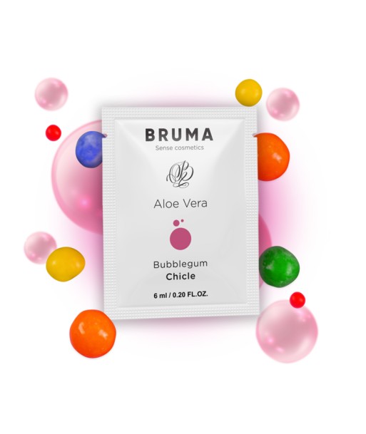 BRUMA - 6 ML GEL DESLIZANTE CON ALOE VERA SABOR A CHICLE