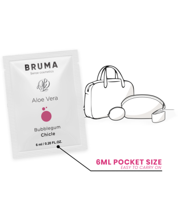 BRUMA - 6 ML GEL DESLIZANTE CON ALOE VERA SABOR A CHICLE