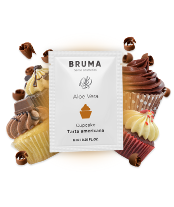 BRUMA - 6 ML GEL DESLIZANTE CON ALOE VERA SABOR A TARTA AMERICANA