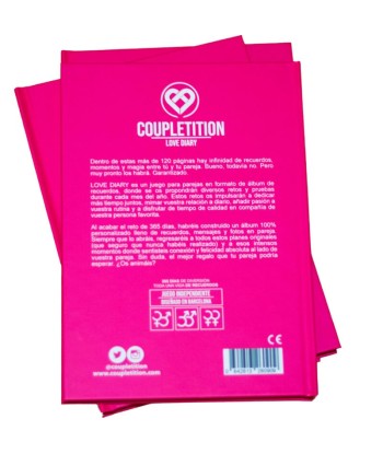 COUPLETITION - LOVE DIARY ÁLBUM DE RECUERDOS and DESEOS EN PAREJA