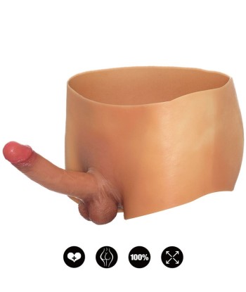 HIDDEN DESIRE - ALTER EGO BÓXER CON PENE 18 CM NATURAL TALLA L