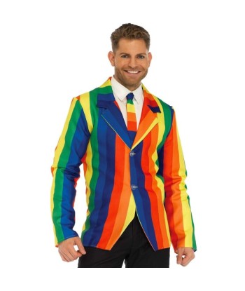 LEG AVENUE - TRAJE BLAZER CORBATA ARCOÍRIS S