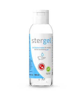 STERGEL - GEL HIDROALCOHÓLICO HIGIENIZANTE DE MANOS ALOE VERA 100ML