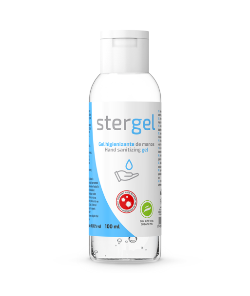 STERGEL - GEL HIDROALCOHÓLICO HIGIENIZANTE DE MANOS ALOE VERA 100ML