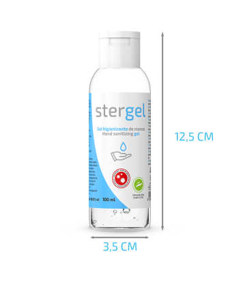STERGEL - GEL HIDROALCOHÓLICO HIGIENIZANTE DE MANOS ALOE VERA 100ML