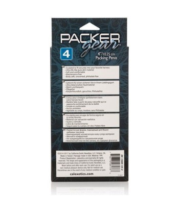 CALEXOTICS - PACKING PENIS PENE REALÍSTICO 12.75 CM MARRÓN