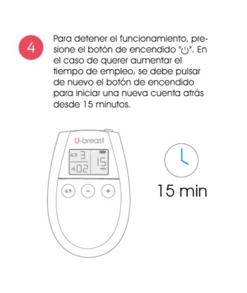 500 COSMETICS - U BREAST AUMENTO PECHOS ELECTROESTIMULACIÓN