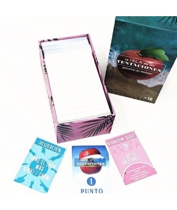 LA ISLA DE LAS TENTACIONES - JUEGO DE CARTAS OFICIAL - ES
