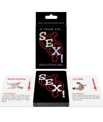 KHEPER GAMES - JUEGO DE CARTAS POSTURAS SEXUALES UN AÑO DE...SEXO EN