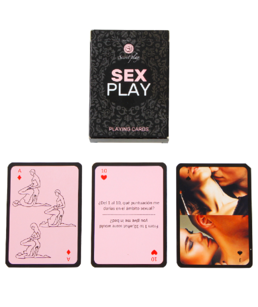 SECRETPLAY - JUEGO DE CARTAS SEX PLAY (ES-EN)