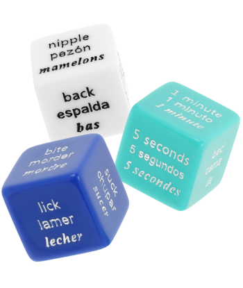 WATERFEEL - JUEGO DE DADOS ERÓTICOS ES-FR-EN