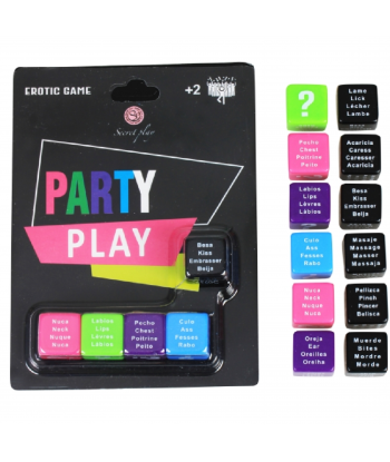 SECRETPLAY - JUEGO PARTY PLAY 5 DADOS (ES-PT-EN-FR)